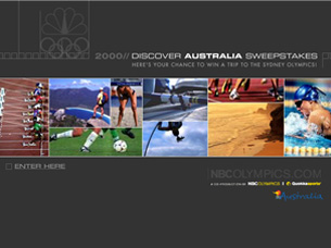 Discover Australia Sweepstakes Web site