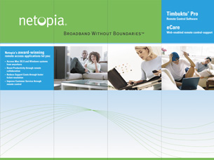 10'x10' Booth backdrop for Netopia