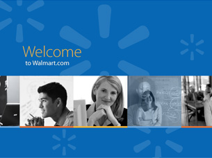 Walmart.com Employee Welcome site Introduction